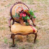 Boho Fall Slipper Chair