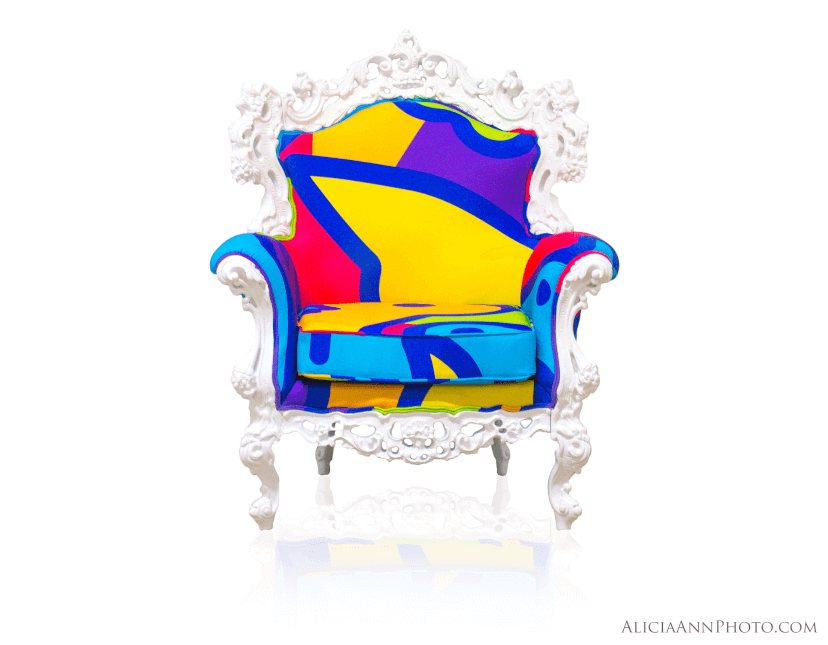 Nickelodeon Patterned Chair