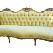 Pea Green Natural Wood