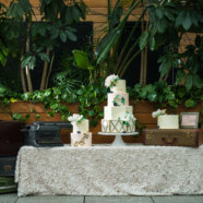 Eclectic Boho Cake Table