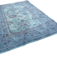 Vintage Blue Oriental Rug