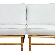 Bamboo Couch or Loveseat Set