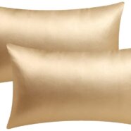 Gold Lumbar Accent Pillows