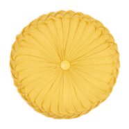 Yellow Pintuck Pillow