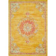 Vintage Mustard Oriental Rug