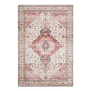 Boho Ivory & Blush Rug