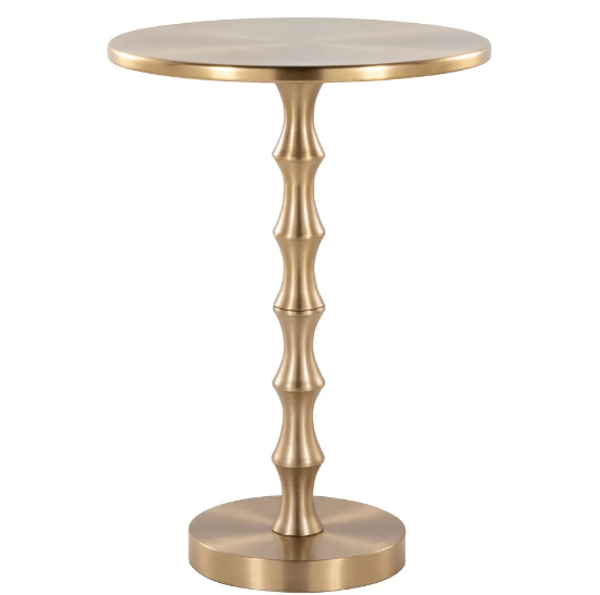 Gold Metal Accent & End Tables