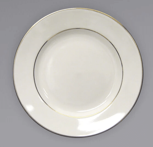 Florentine Gold Rim Salad / Dessert Plates