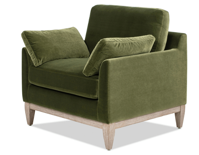 Sage Green Velvet Chairs