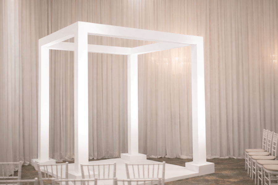 Classic White Chuppah